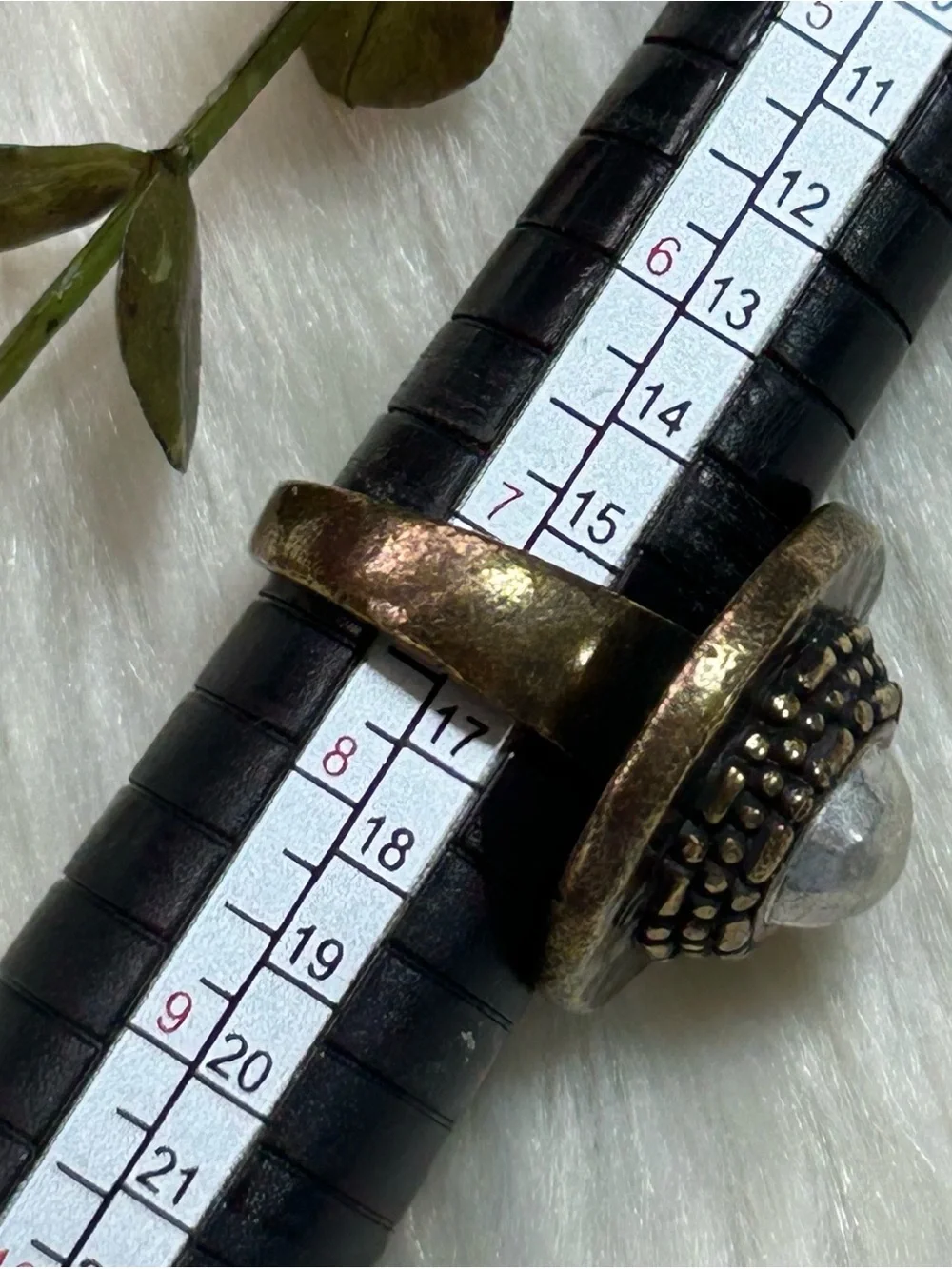 Premier Designs Bronze Tone Dome Ring